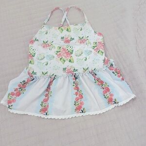 Sweet Honey girls bathing suit top. Size 8